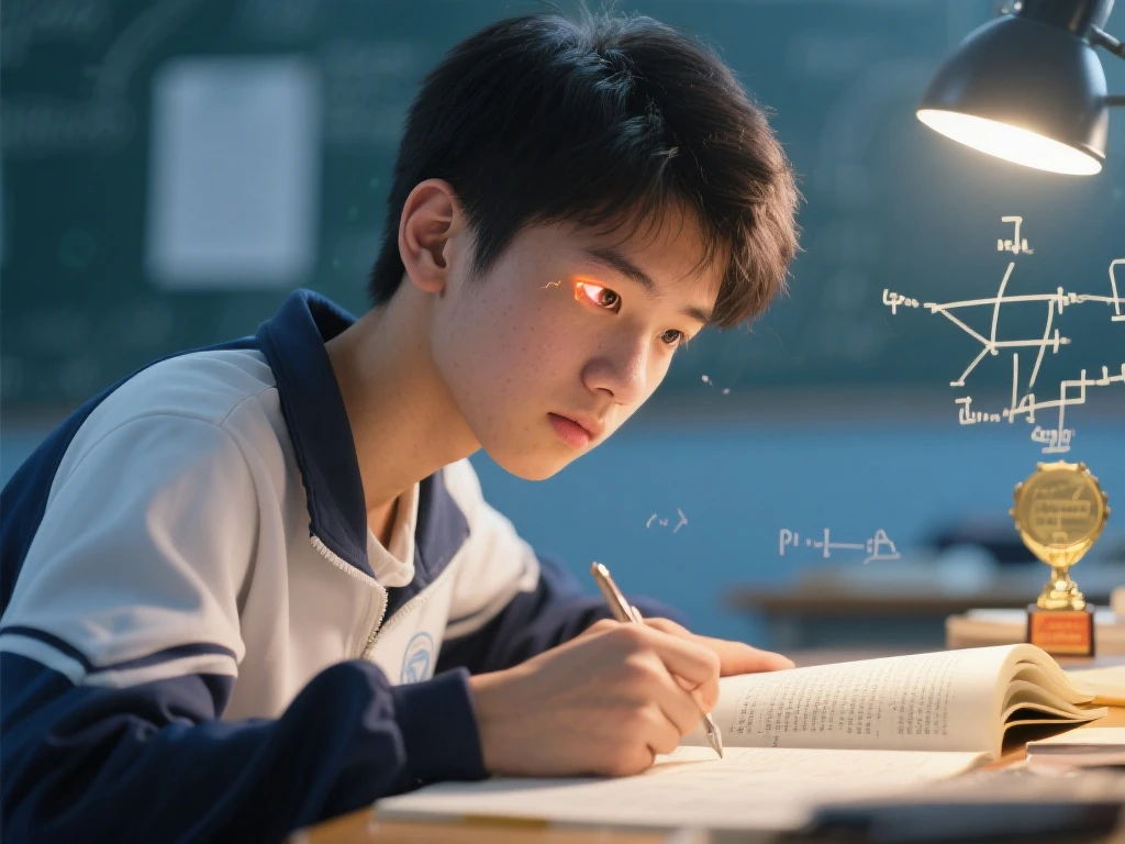 朱鹏宇小传：目光炯炯的学霸，天赋源于渴望